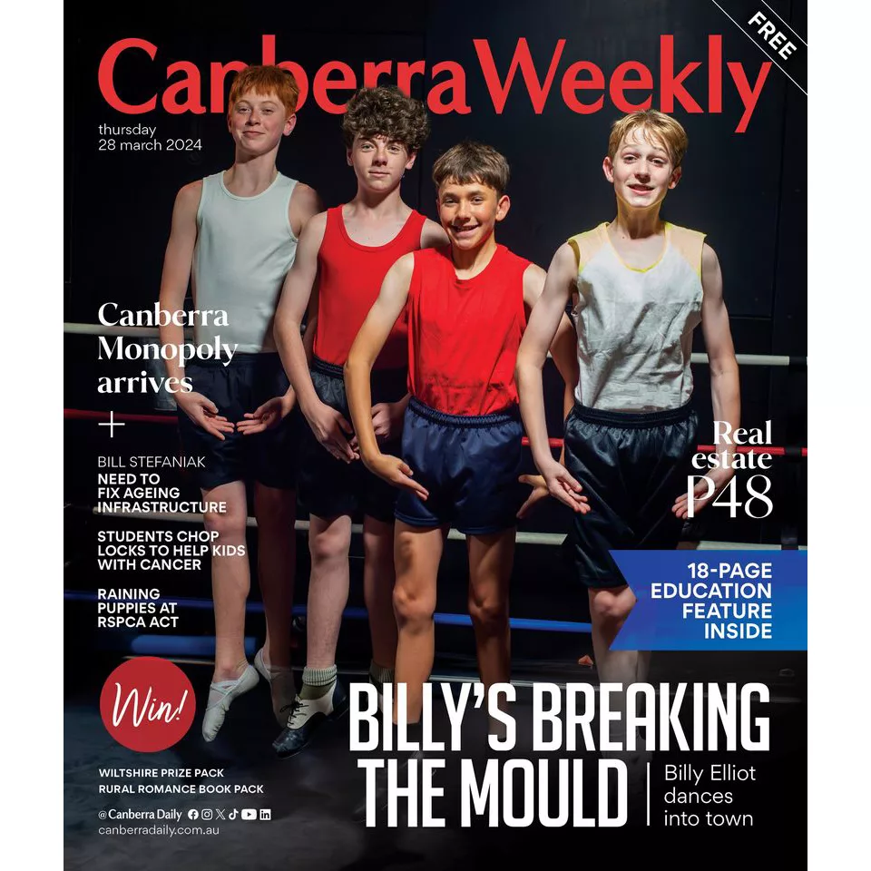 Canberra Weekly front cover